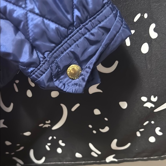 Banana Republic Blue Military Field Jacket Quilted Design - Picture 8 of 14